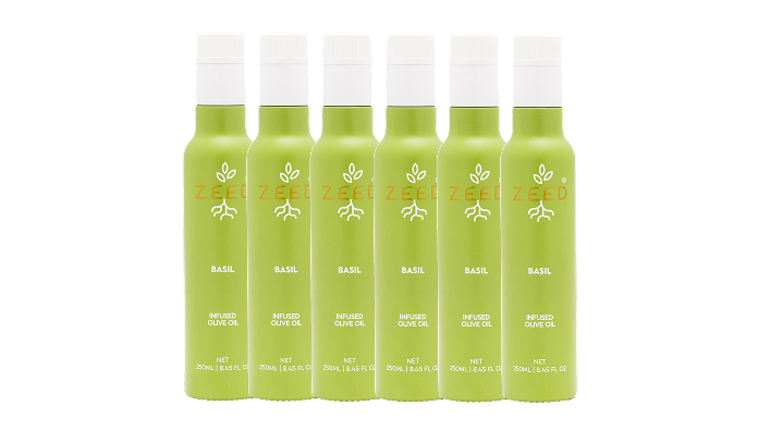 Basil infused olive oil