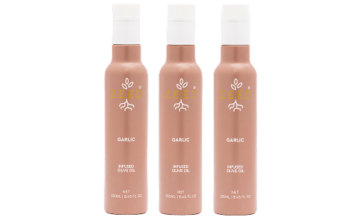 Garlic infused olive oil