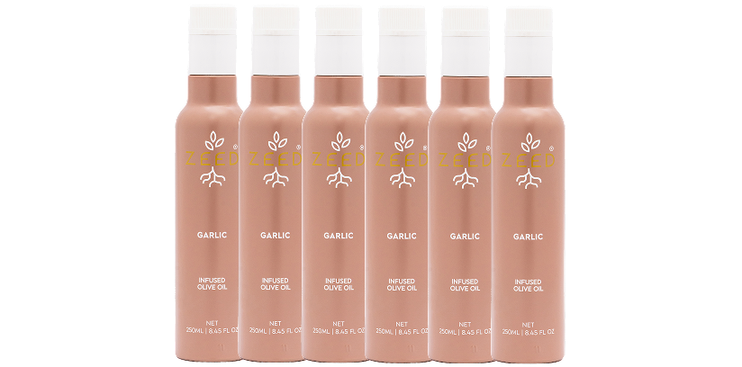 Garlic infused olive oil