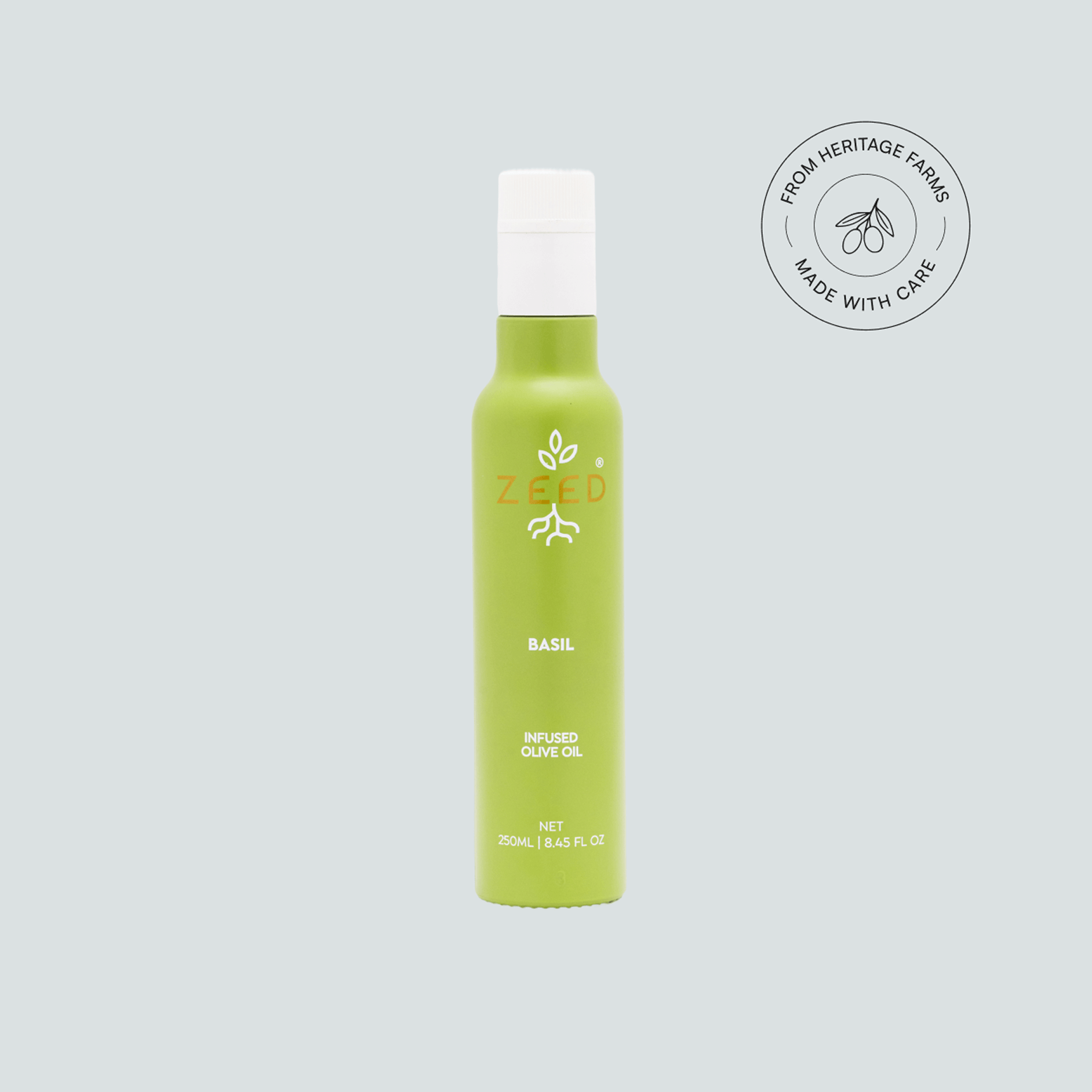 Basil infused olive oil