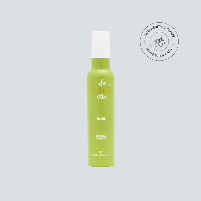 Basil infused olive oil