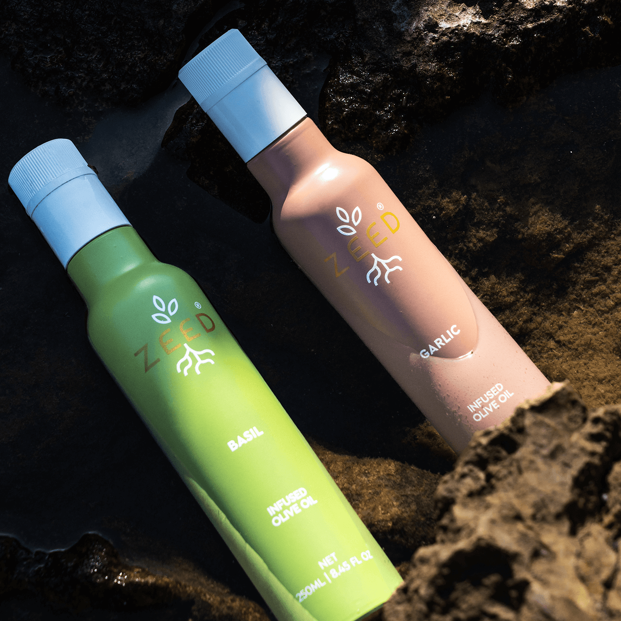 Basil infused olive oil