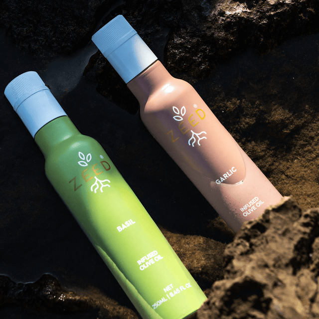 Basil infused olive oil