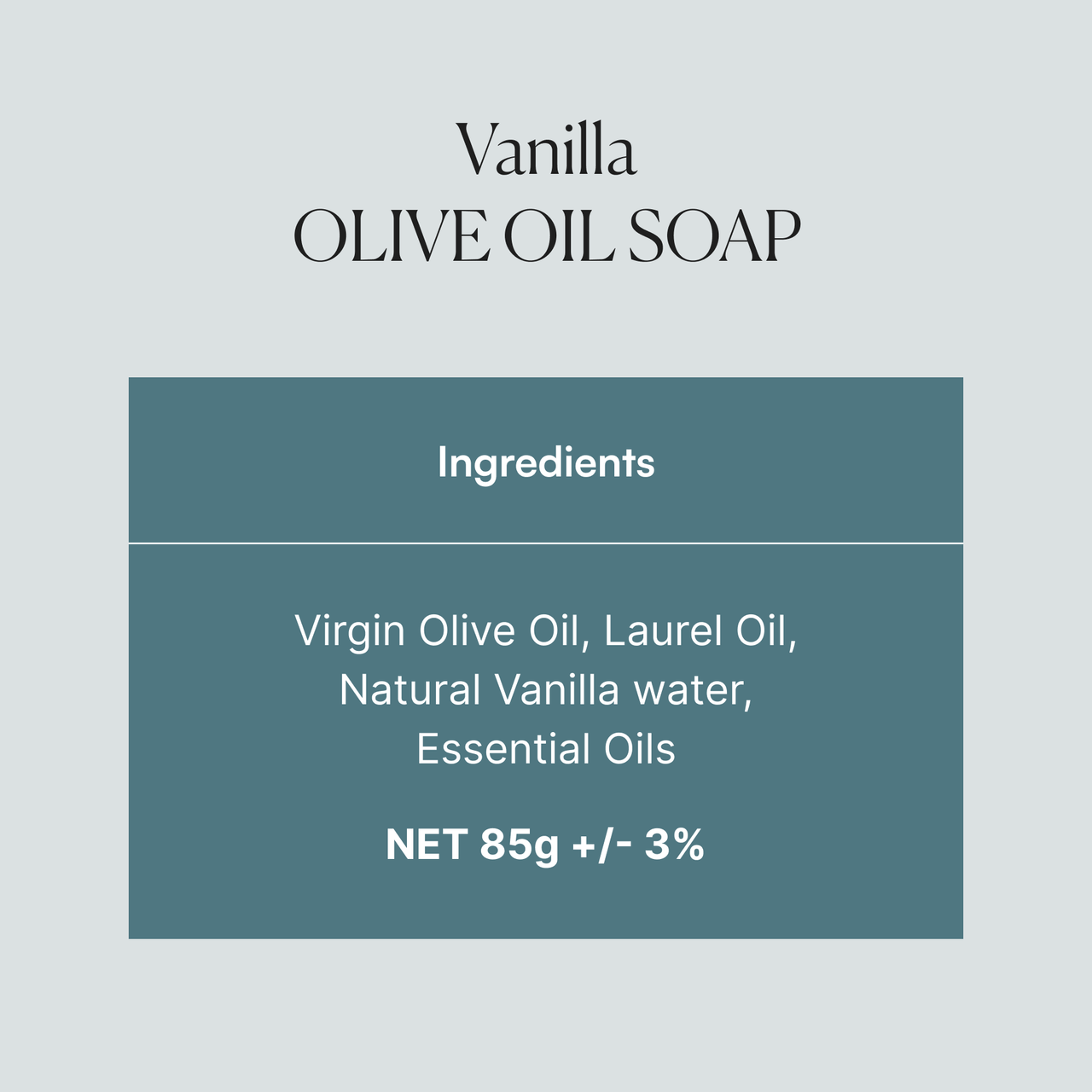 Vanilla Soap